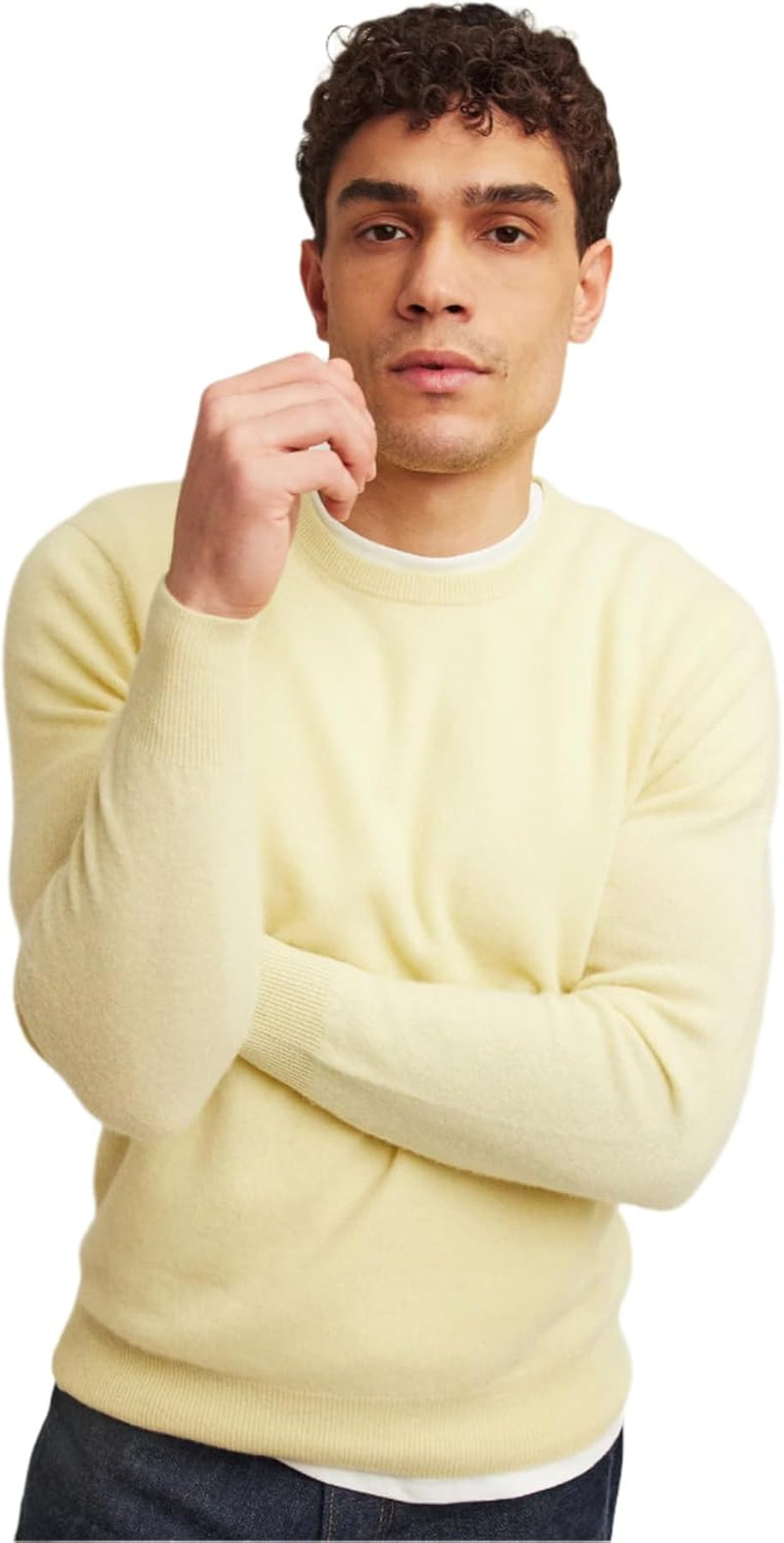 Men's Cashmere Sweater – Relaxed Style