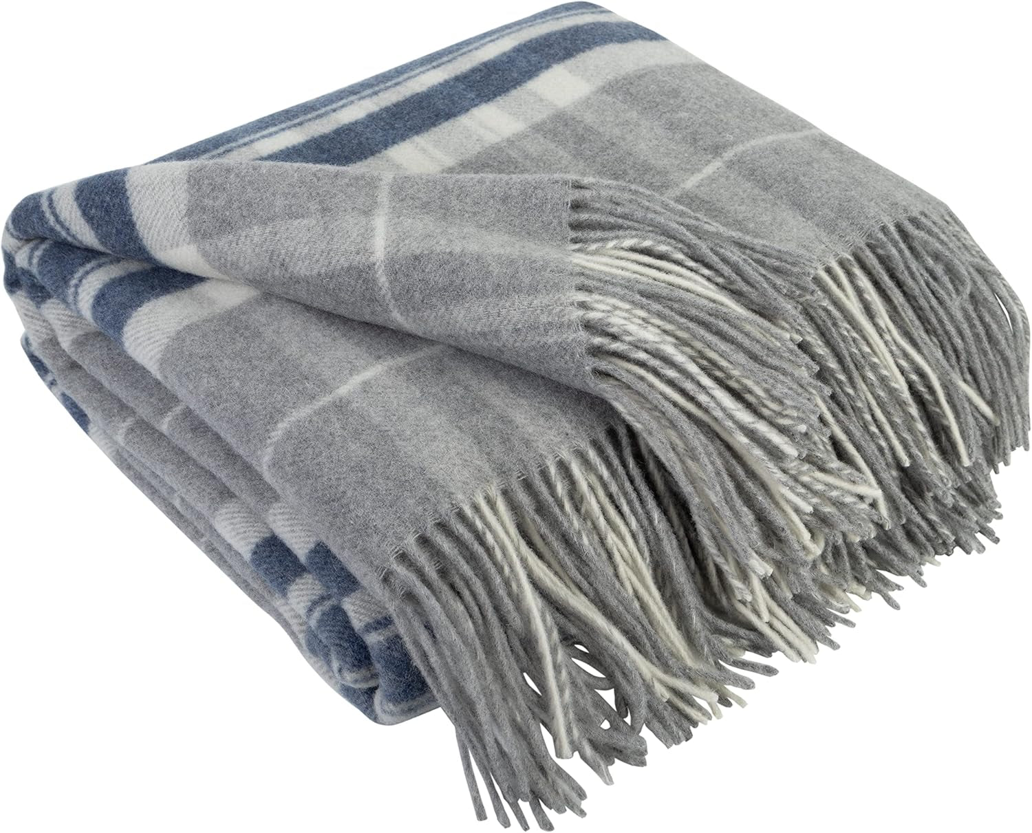 Cashmere Throw Blanket – Dark Grey