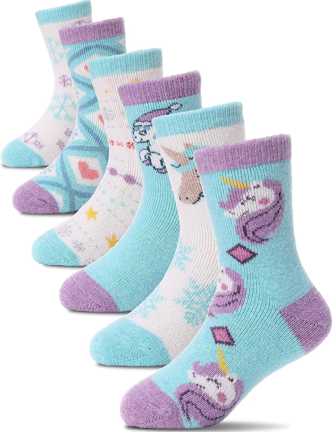 Merino Kids Socks – Unicorn Style