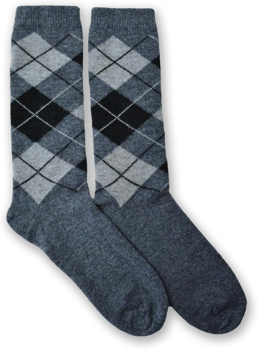 Cashmere Socks – Heather Grey