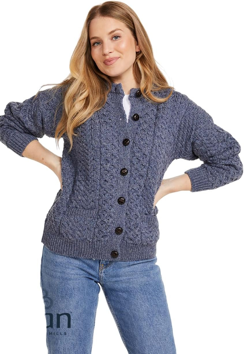 Merino Knitted Jacket – Beige