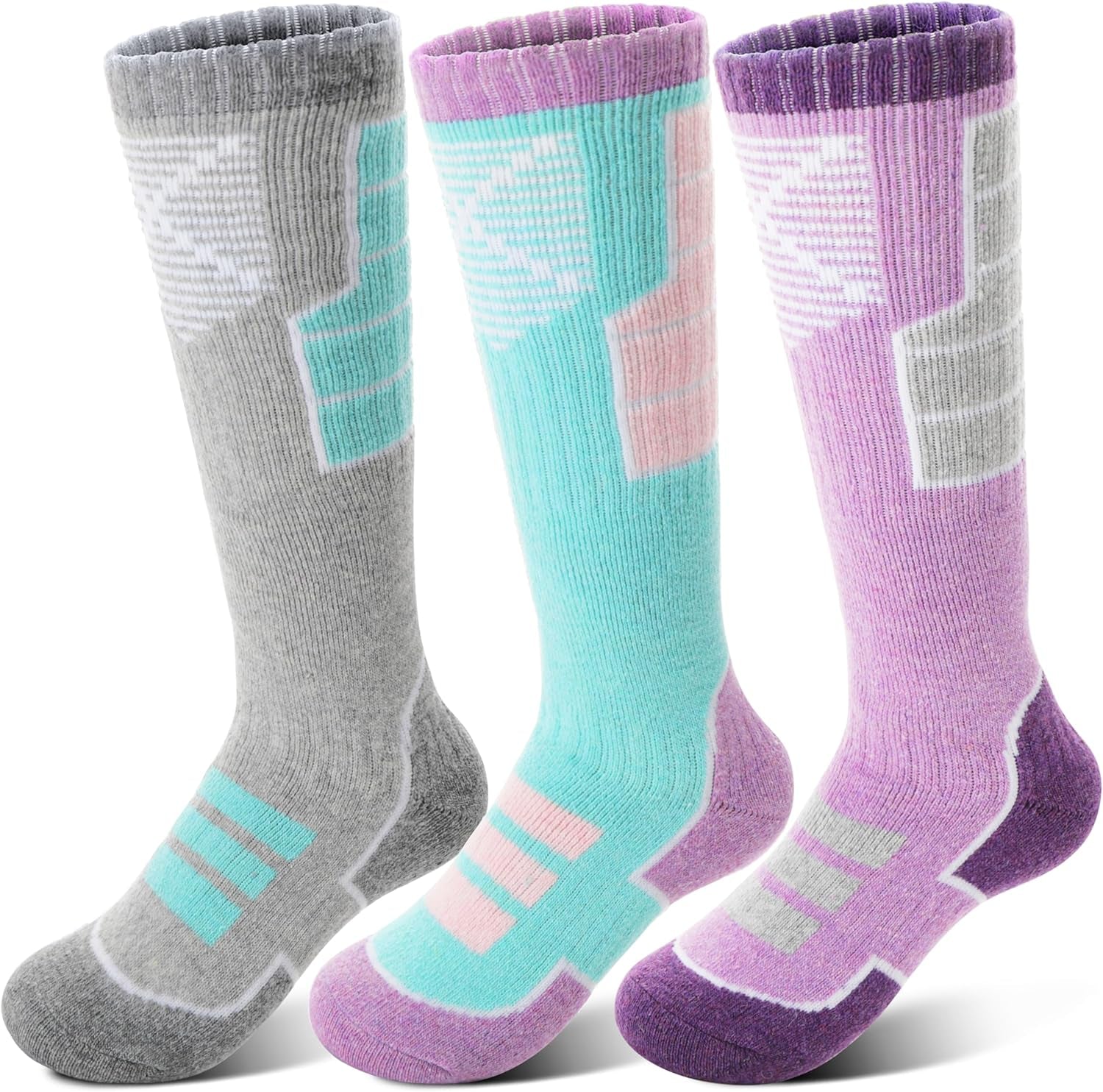 Merino Thermal Socks – Kids Ski & Snowboard