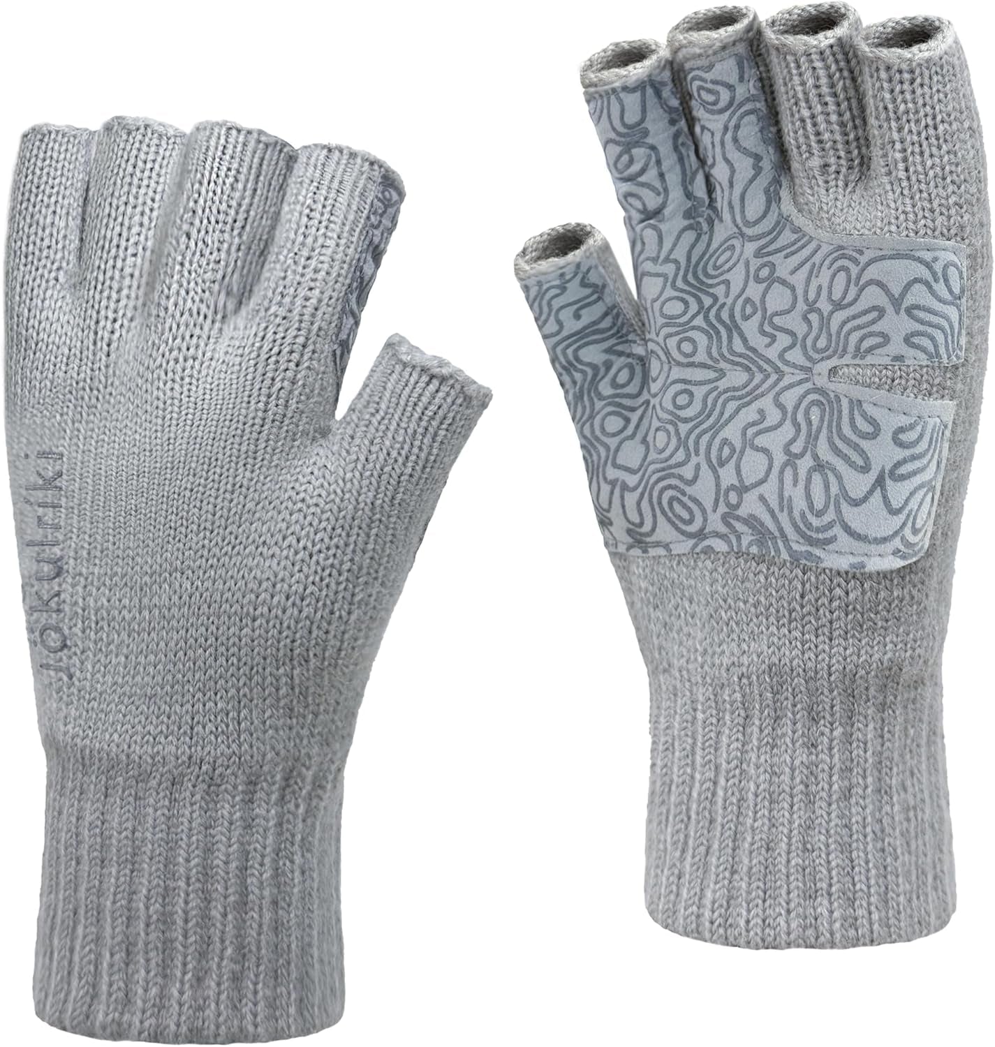 Merino Fingerless Gloves – Winter Design