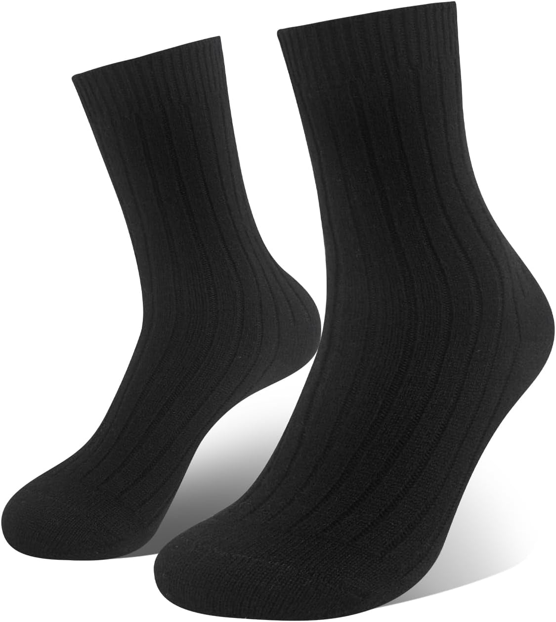 Cashmere Socks – Charcoal Elegance