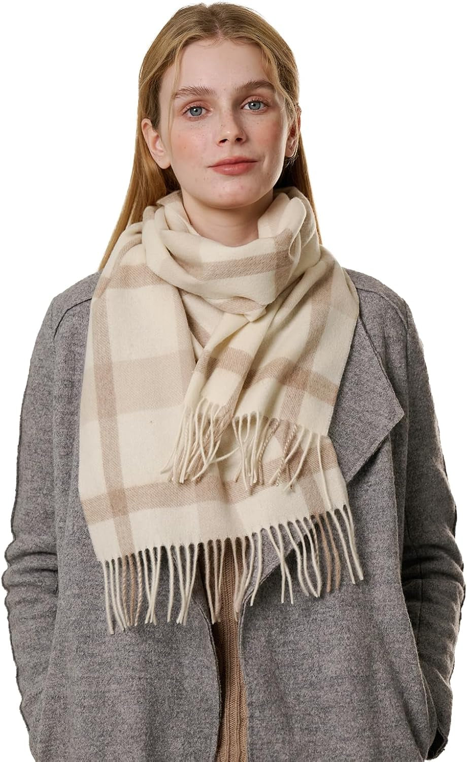 Merino Winter Fashion Scarf – Elegant