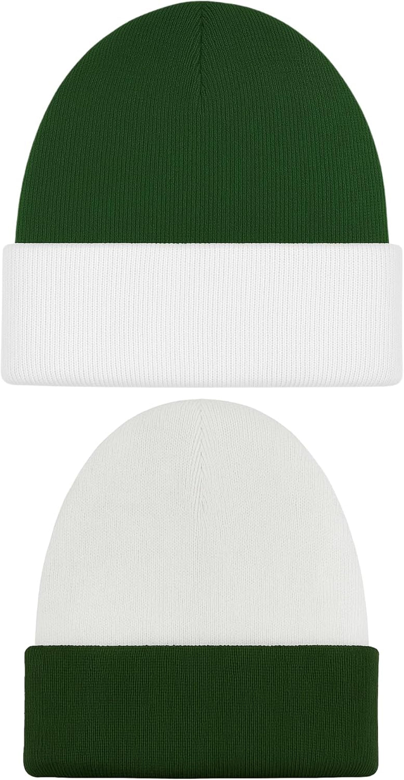 Alpaca Knit Hat – Black & Gray Winter Style