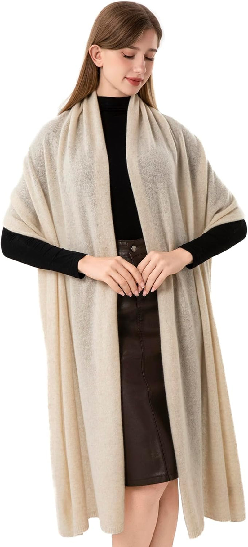 Cashmere Wrap Scarf – Extra Large