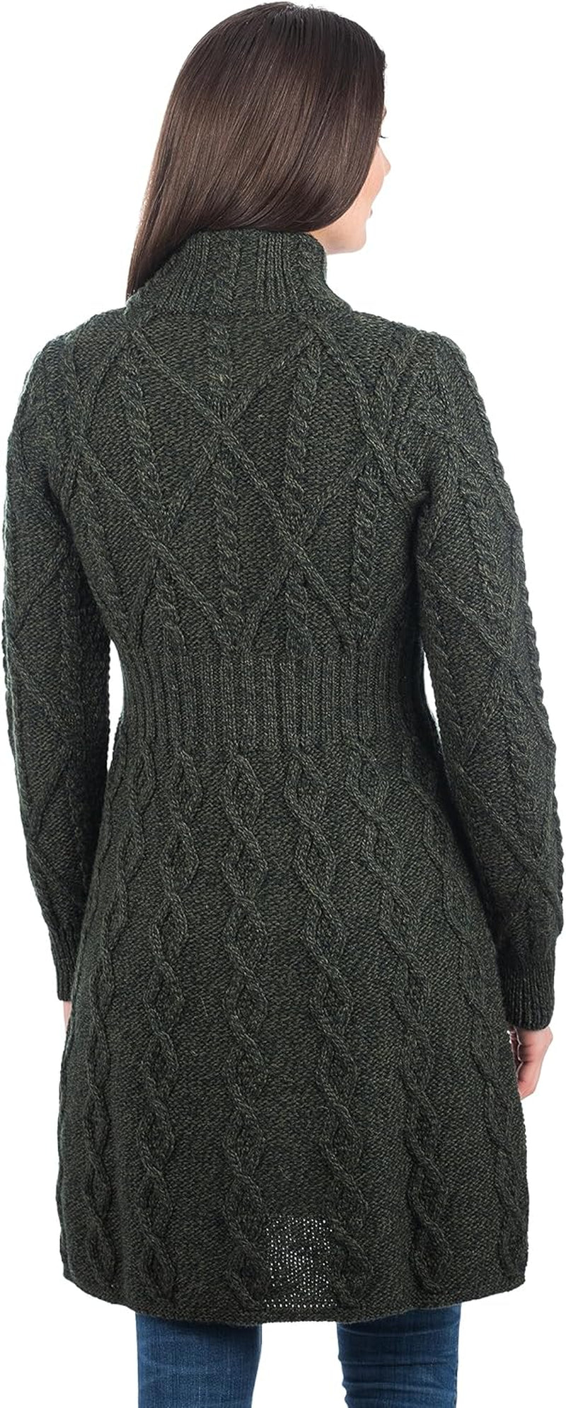 Merino Knitted Jacket –Textured Knit