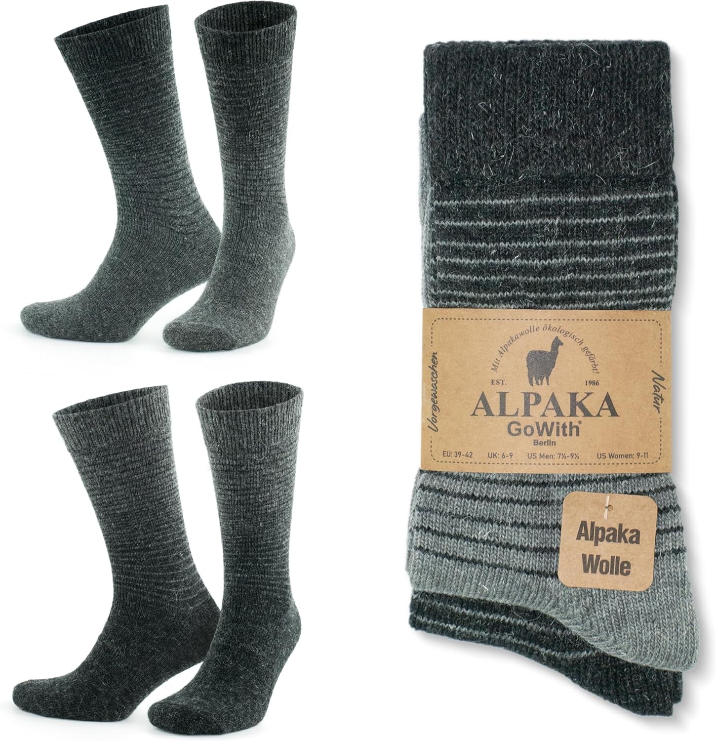 Alpaca Wool Socks – Performance Warmth