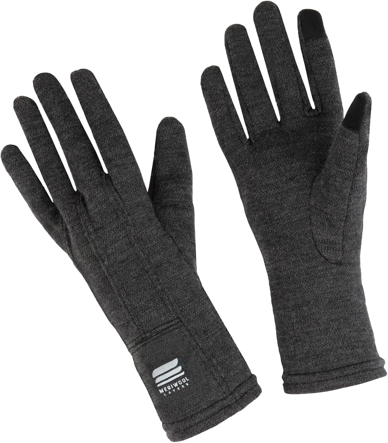 Merino Wool Gloves – Charcoal