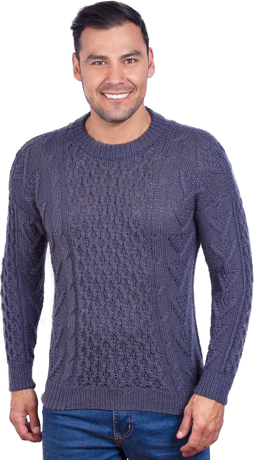 Alpaca Sweater – Modern Steel Tone