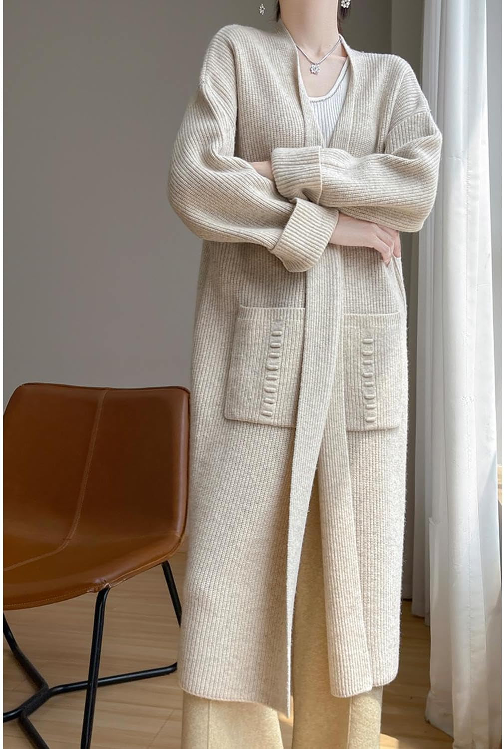 Merino Knitted Jacket – Cozy & Chic Layer