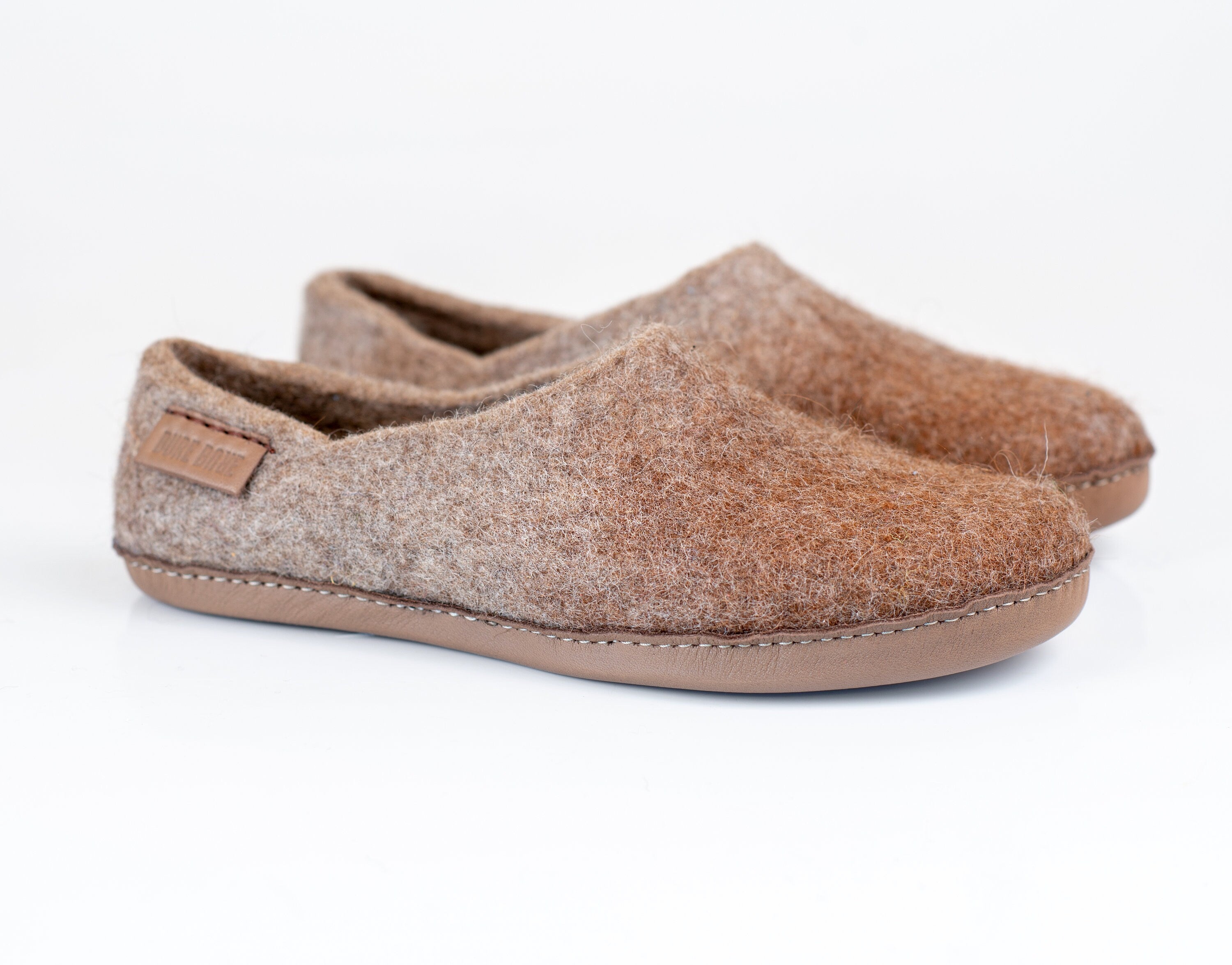 Alpaca Slippers – Beige