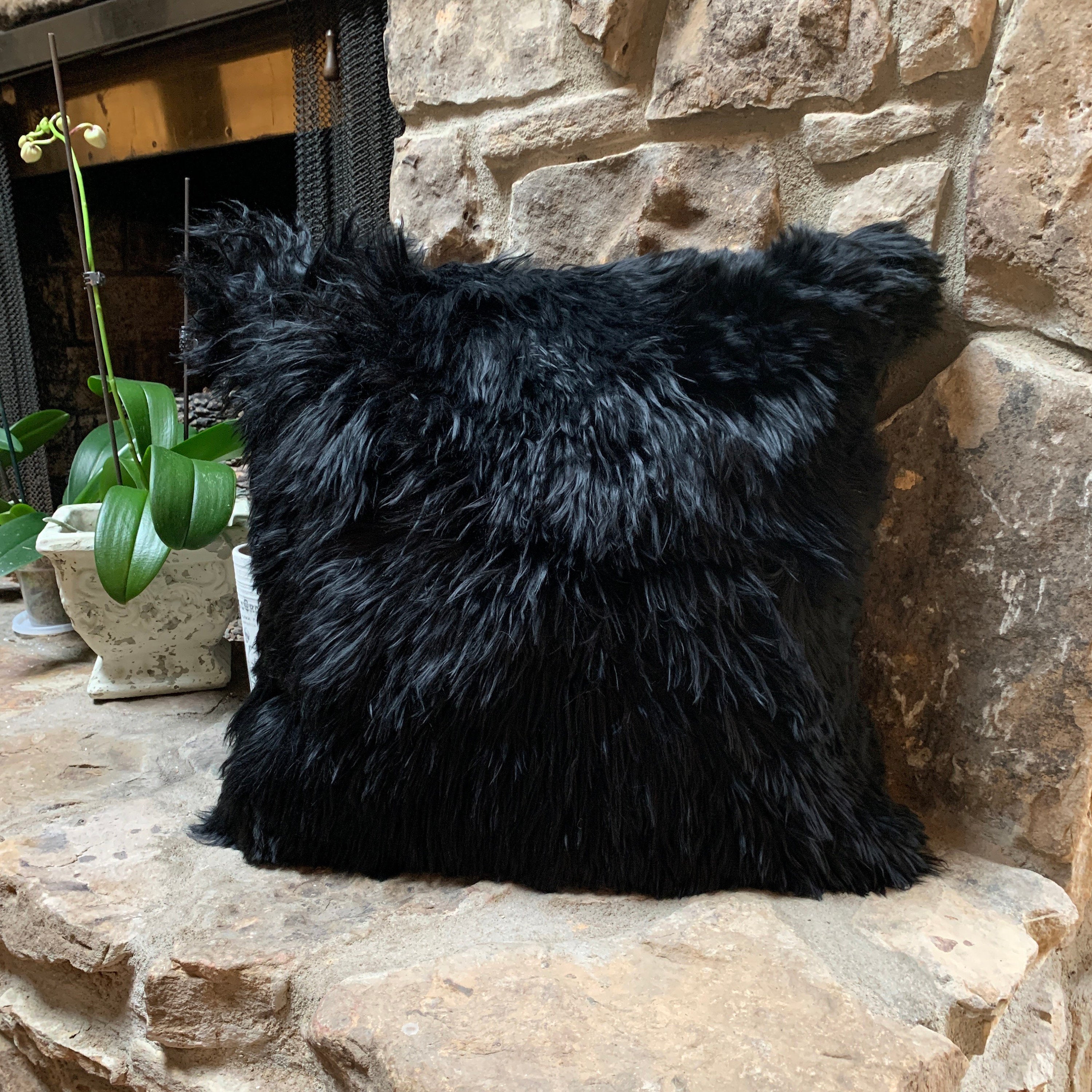 Alpaca Wool Cushion – Handmade Softness