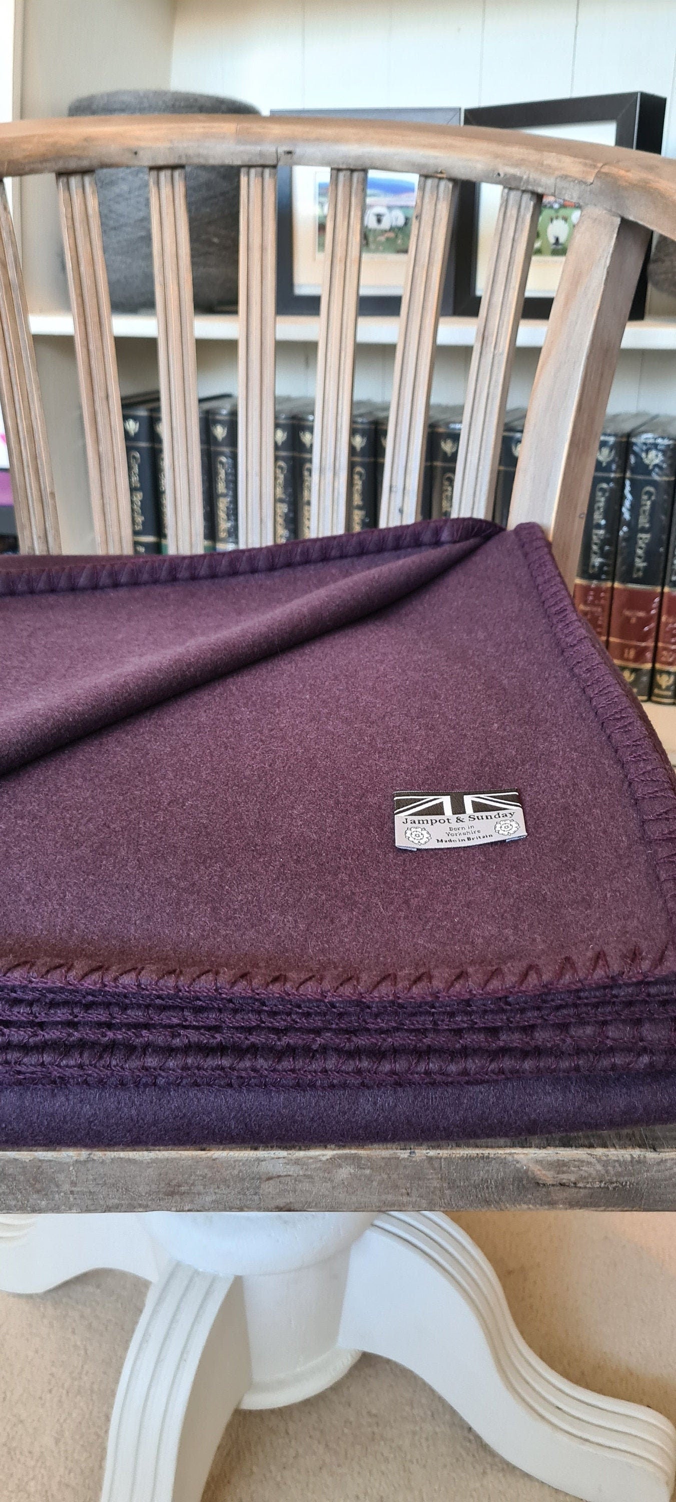 Cashmere Sofa Throw – Woven in Yorkshire