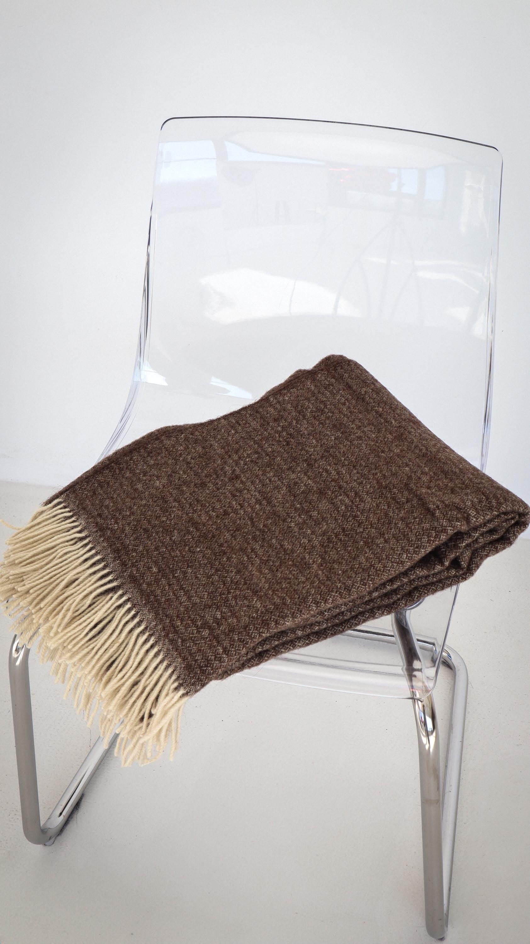 Merino Sofa Throw – Warm Earth Tones