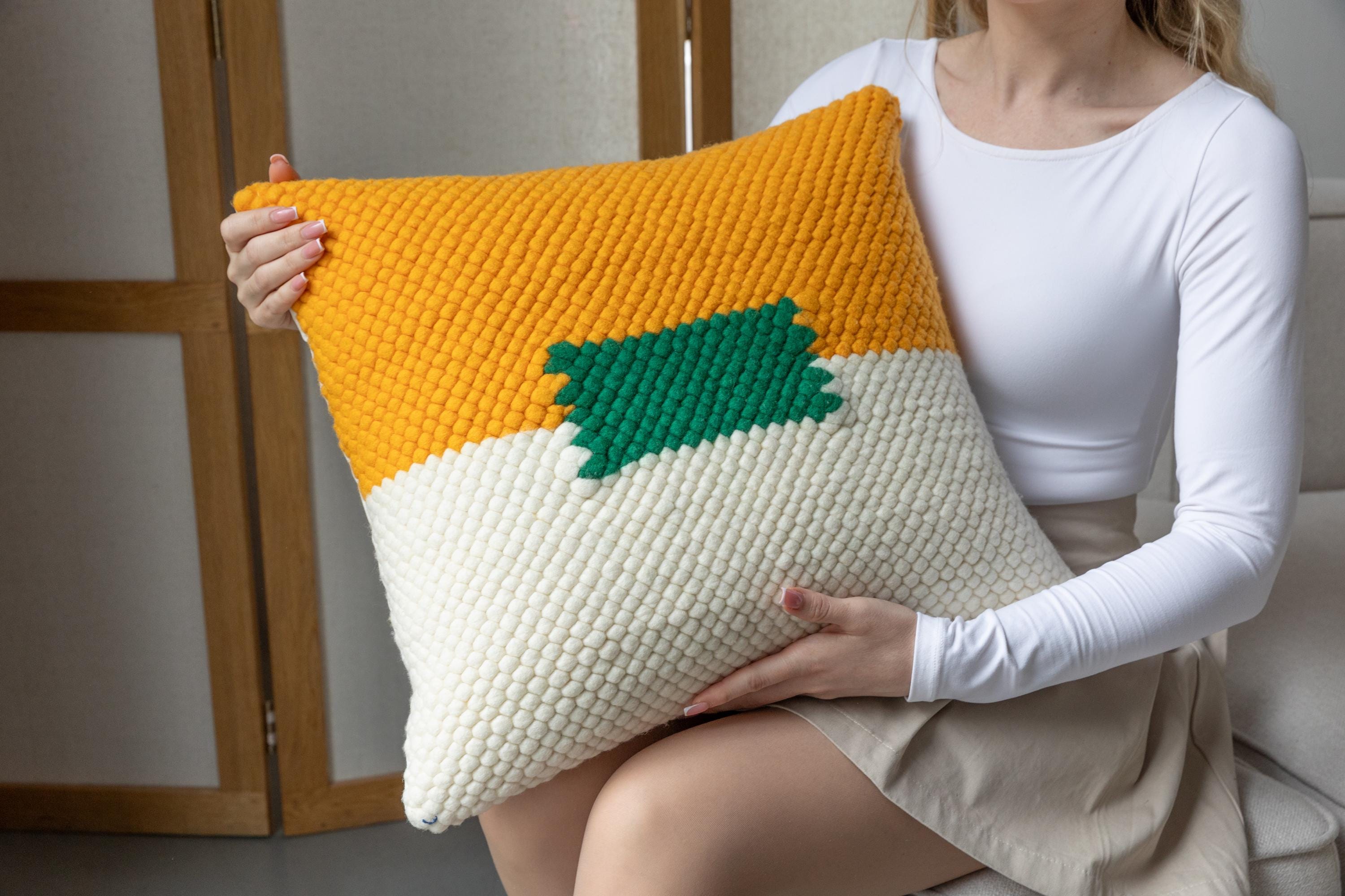 Merino Pillow Cover – Plush Throw Accent