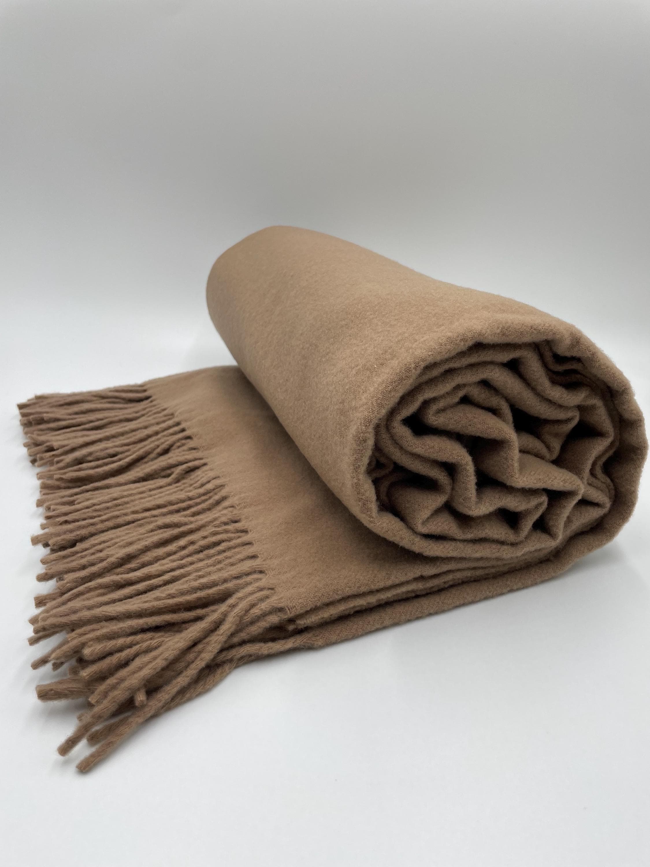 Merino Wool Sofa Throw – Luxurious Soft