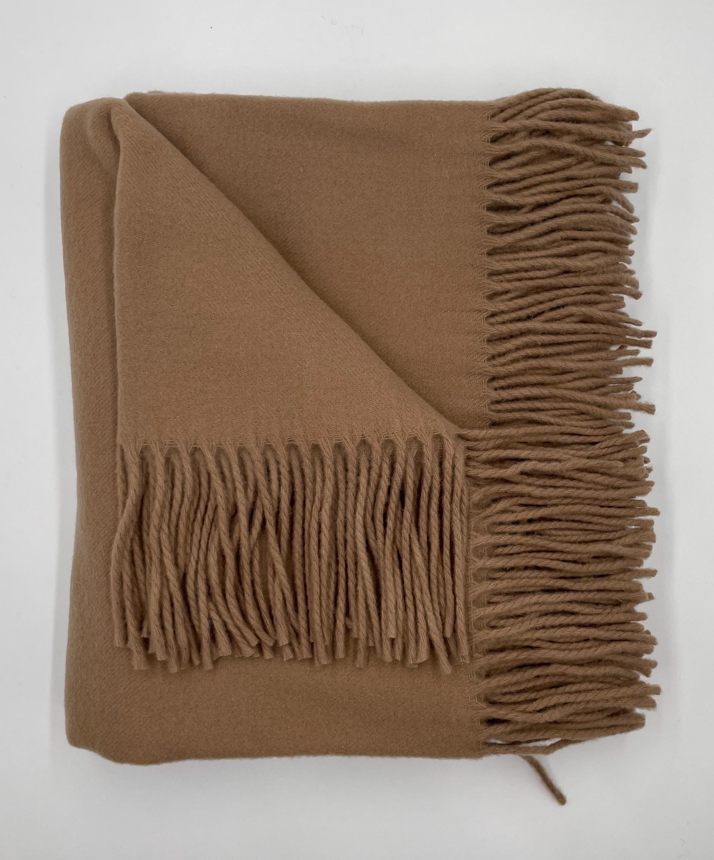 Merino Wool Sofa Throw – Luxurious Soft