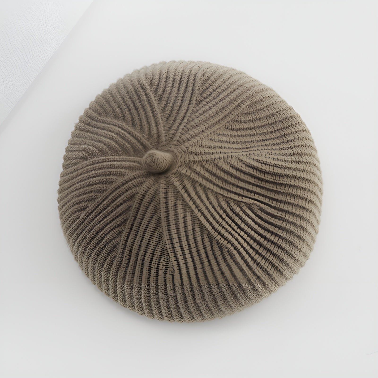 Wool Knit Beanie Refined Warmth in Timeless Solid Hue - Alpaca House