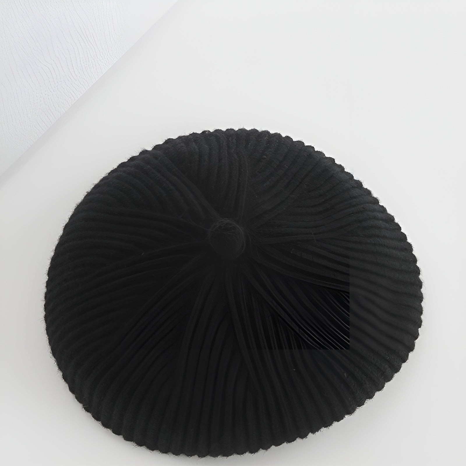 Wool Knit Beanie Refined Warmth in Timeless Solid Hue - Alpaca House