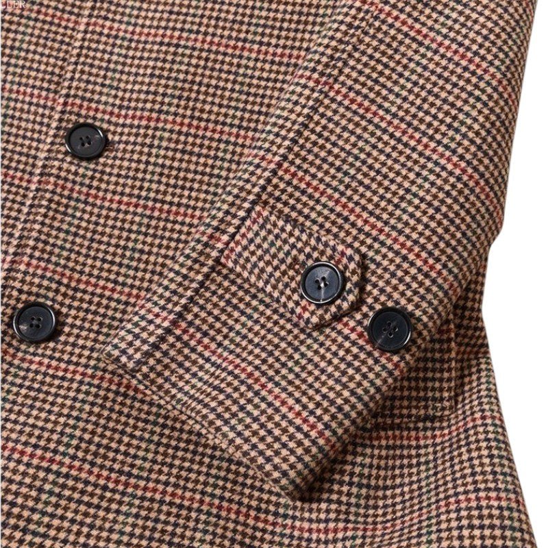 Wool Retro Men's Overcoat Classic Elegance with Modern Winter Warmth - Alpaca House