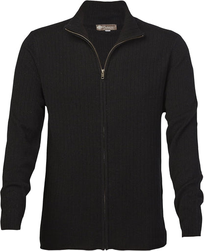 Cashmere Men's Sweater – Full Zip