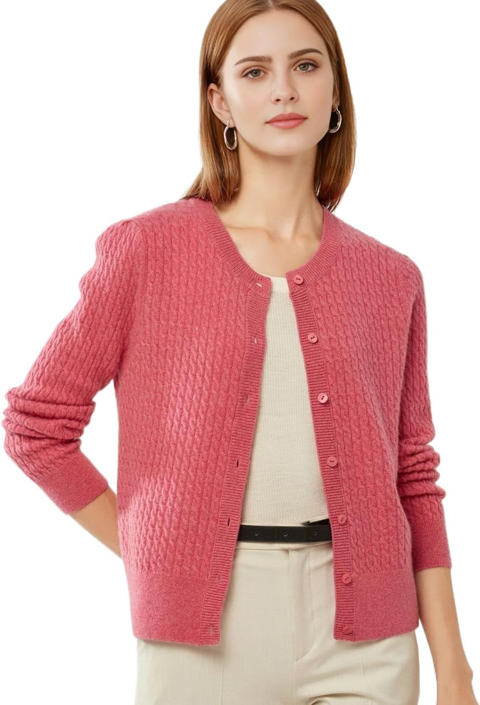Cashmere Knit Jacket – Oversized