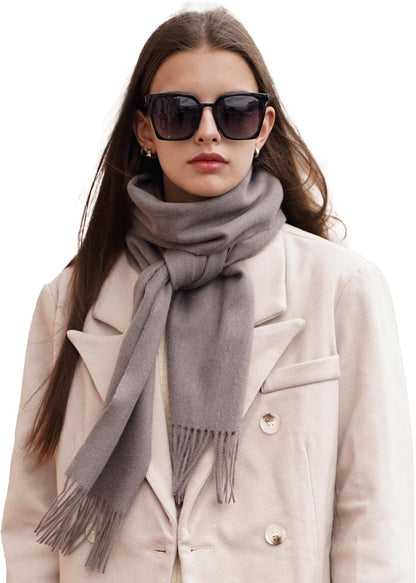 Merino Winter Fashion Scarf – Elegant