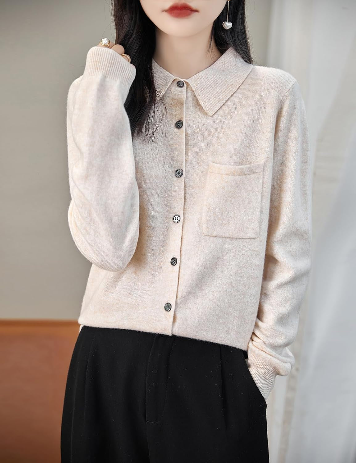 Merino Knitted Jacket – Seamless Everyday Layer