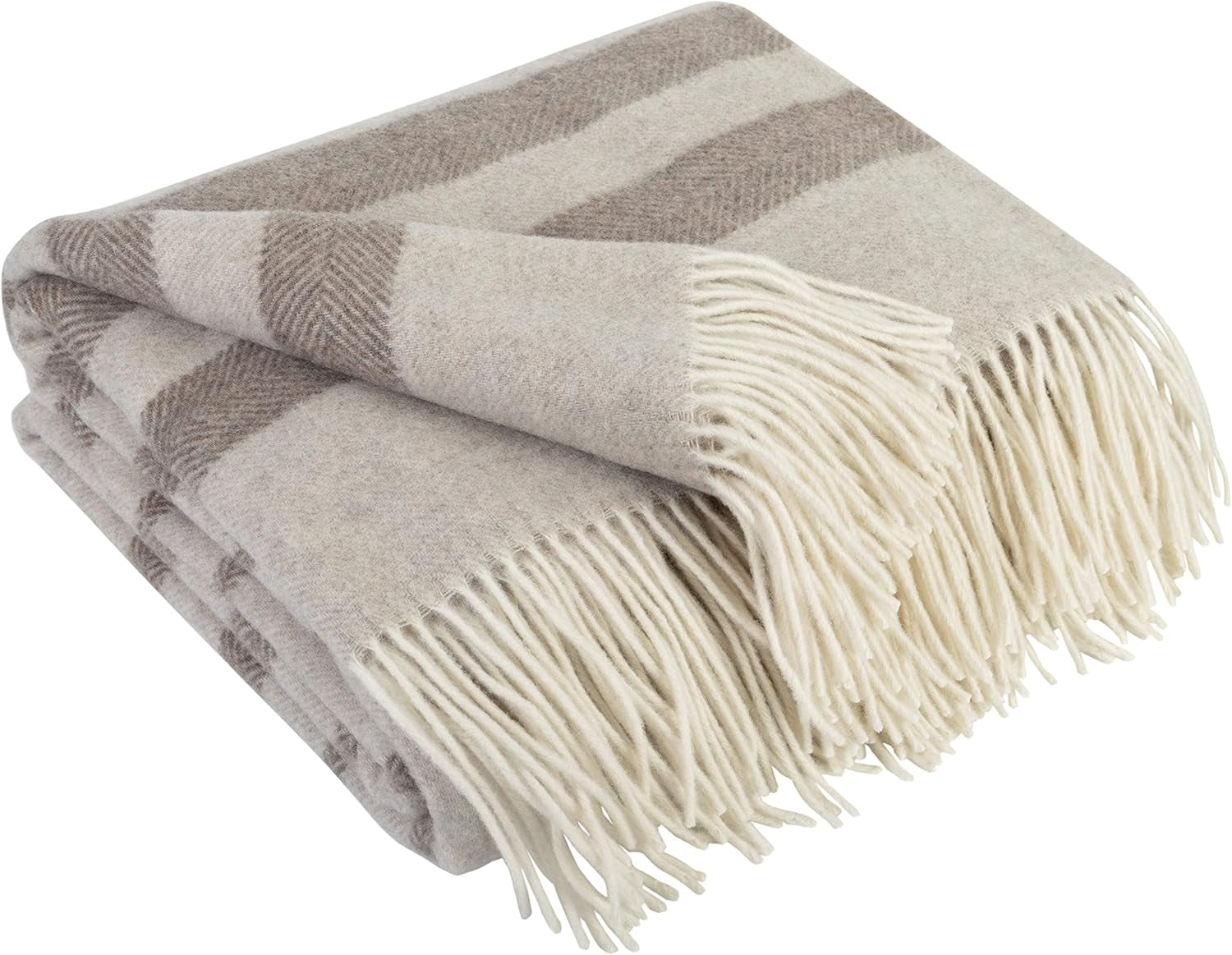 Cashmere Throw Blanket – Dark Grey