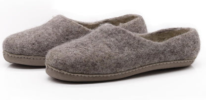 Merino Wool Felt Slippers – Comfortable