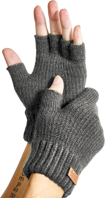 Fingerless Alpaca Gloves – Soft & Functional