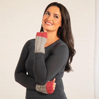 Handloomed Alpaca Gloves – Artisan Fingerless Style