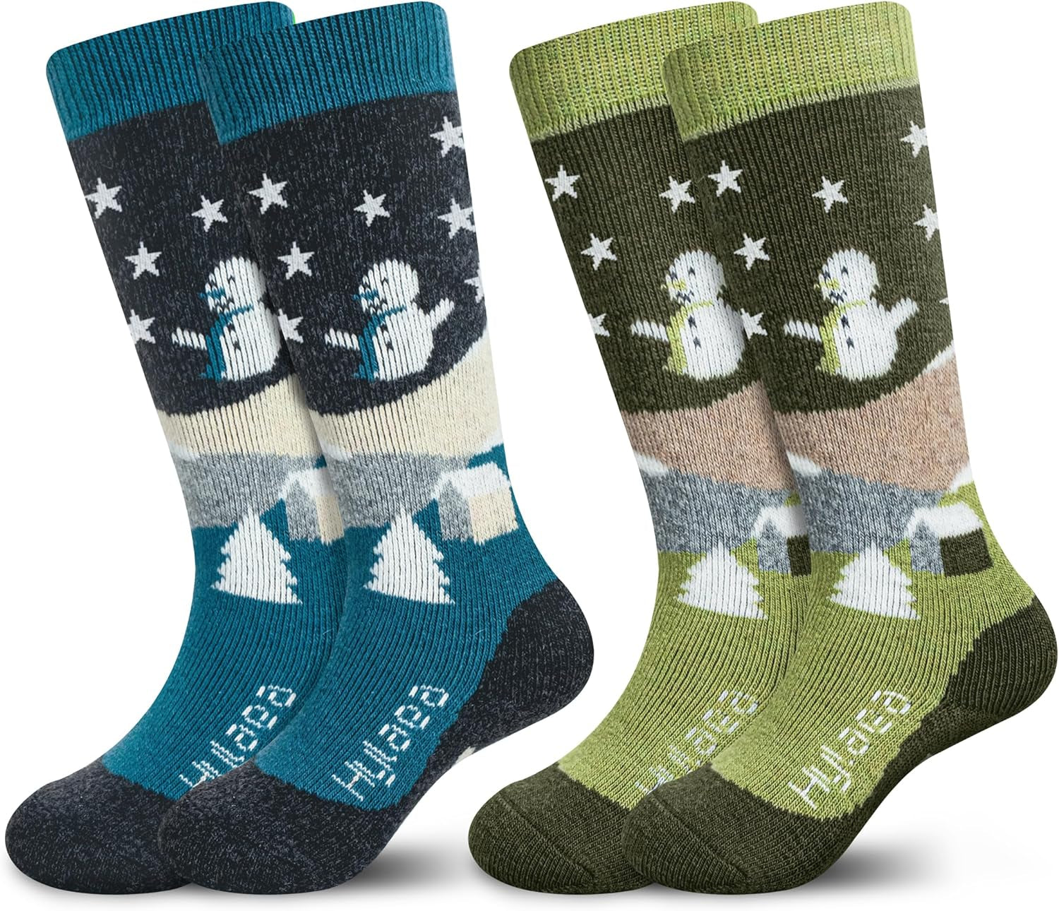 Merino Ski Socks – Kids’ Thermal Snow