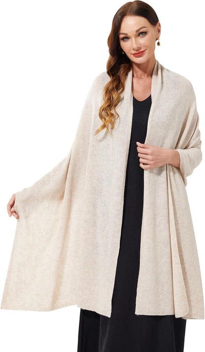 Cashmere Scarf Knitted – Extra Large