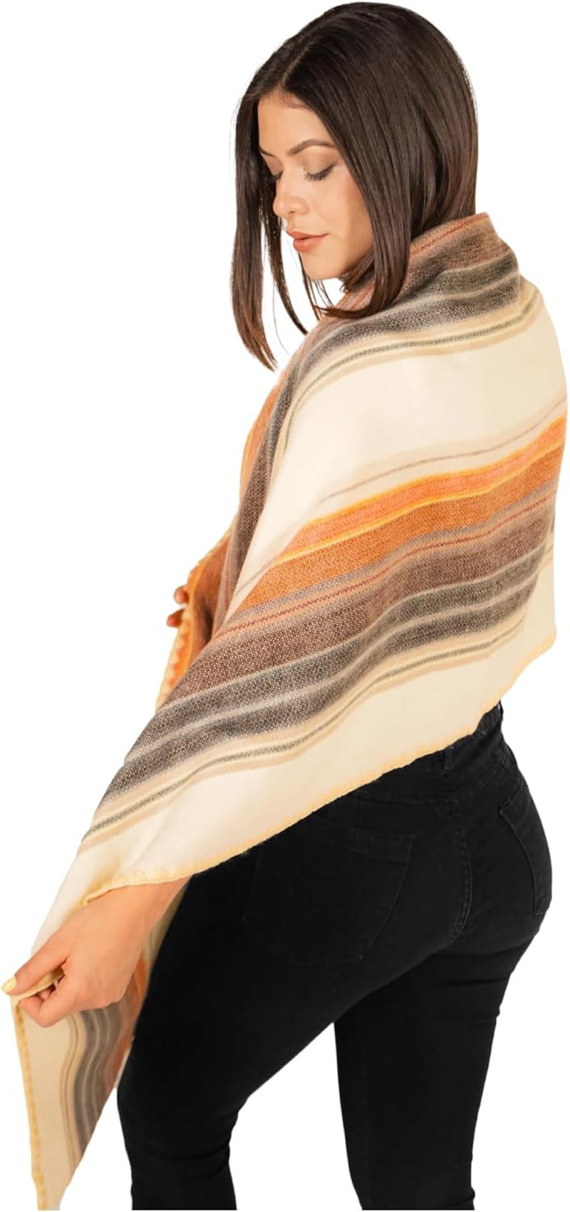 Alpaca Wool Shawl – Handcrafted Elegance