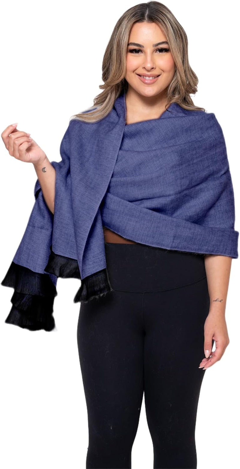 Alpaca Wool Shawl – Handcrafted Elegance