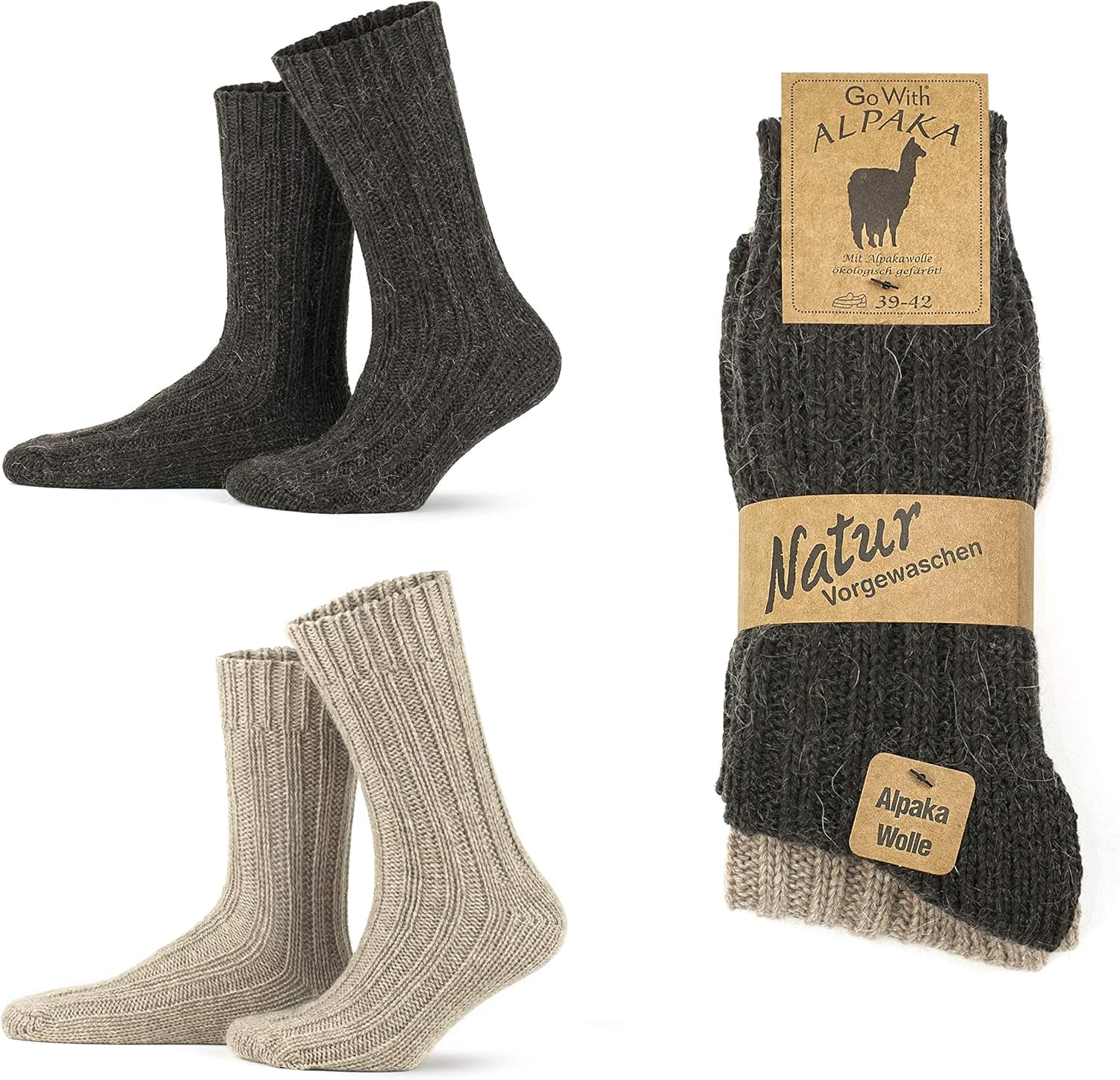 Thermal Alpaca Socks – Adventure-Ready