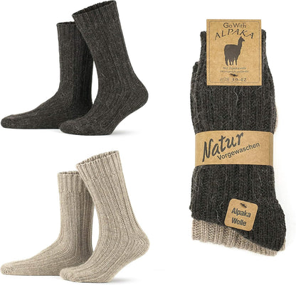 Thermal Alpaca Socks – Adventure-Ready