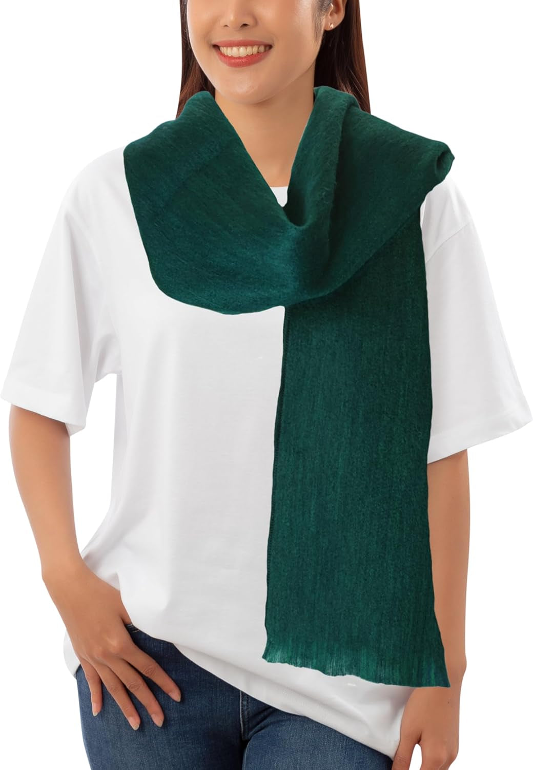 Alpaca Wool Scarf – Ecuadorian Handwoven