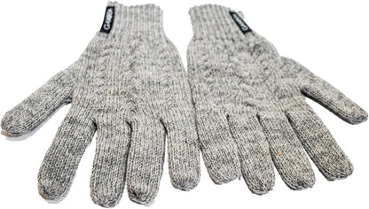 Alpaca Wool Gloves for Women Winter Knit Mittens for Womens