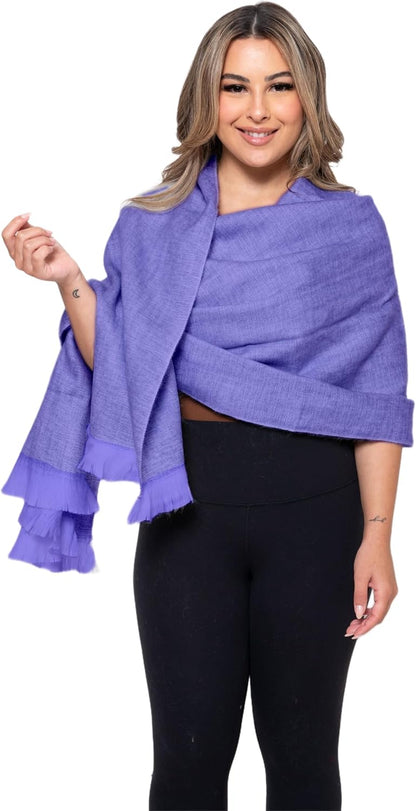 Alpaca Wool Shawl – Handcrafted Elegance