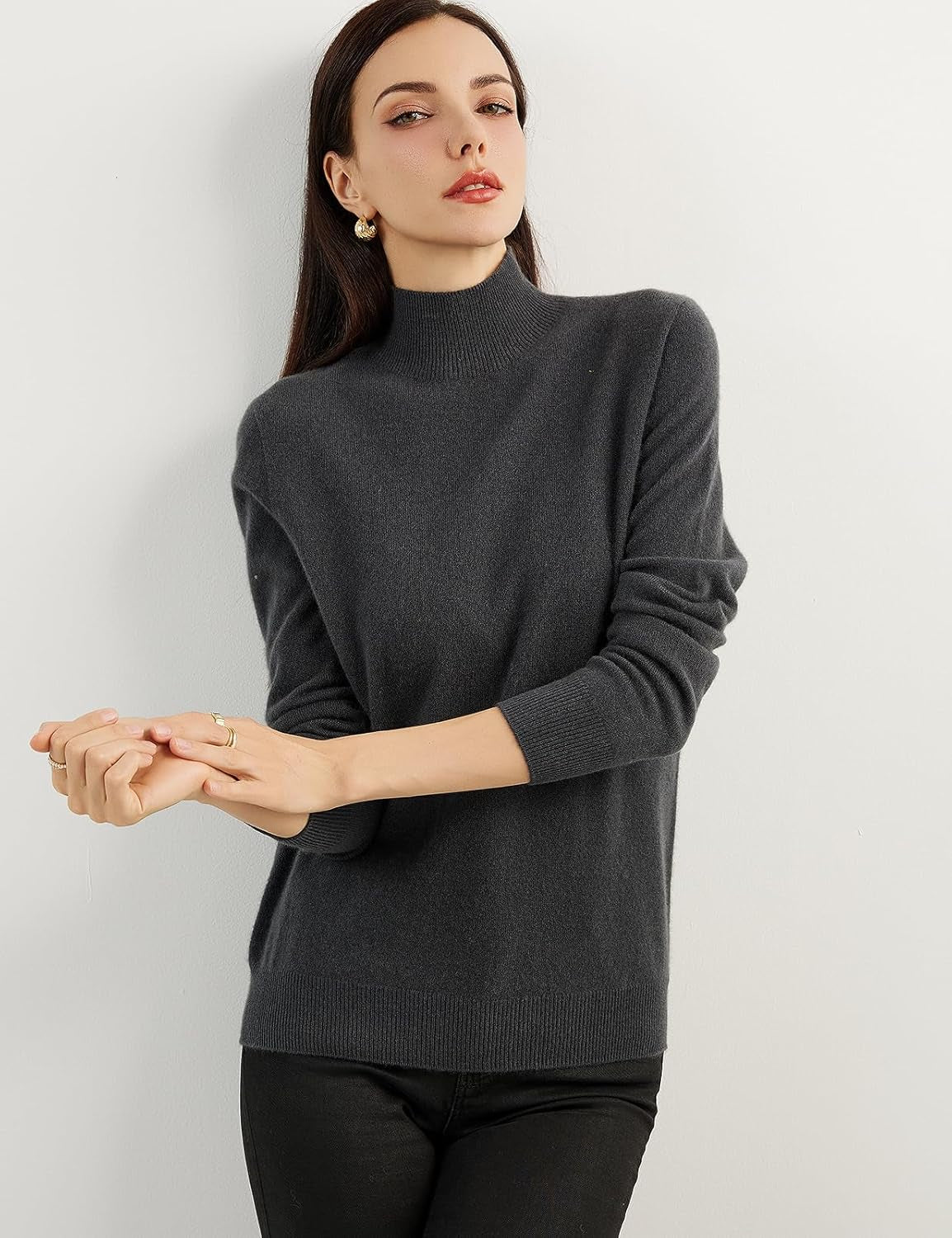Cashmere Sweater – Grey