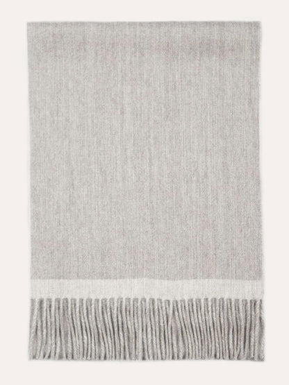 Natural Alpaca Scarf – Resilient Warm Wrap