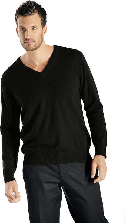 Cashmere Men's Sweater – Draped Luxury