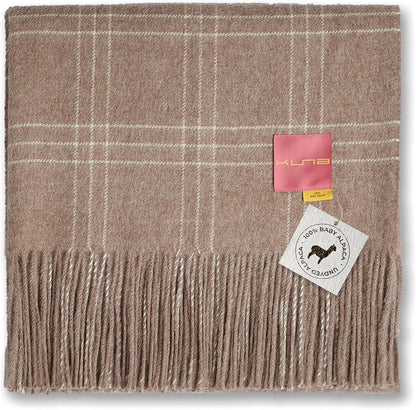 Alpaca Wool Throw Blanket – Pure Baby Alpaca Wool