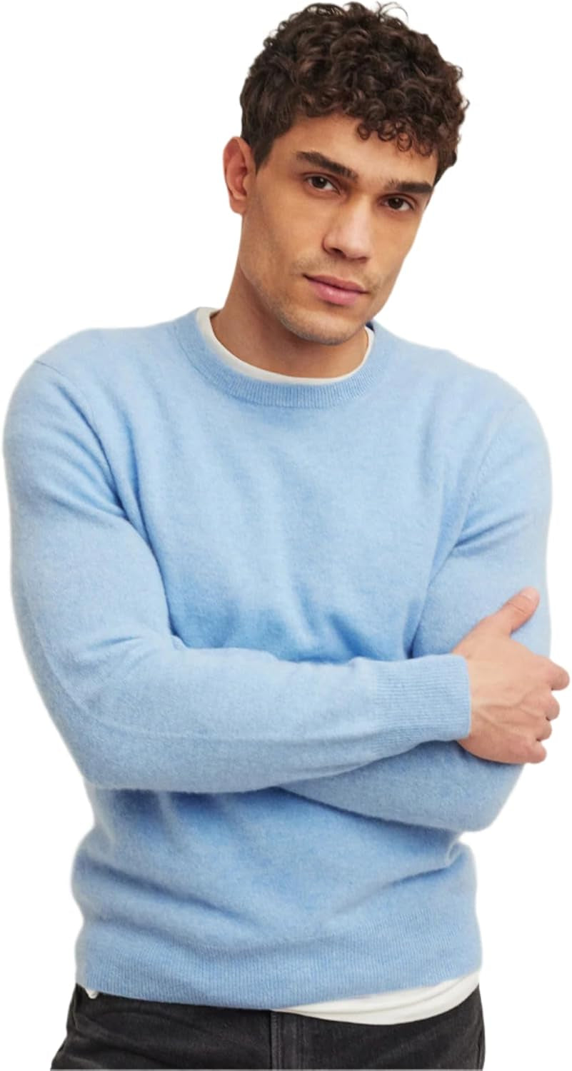 Men's Cashmere Sweater – Relaxed Style
