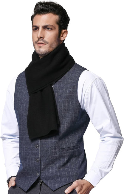 Merino Knitted Scarf – Elegant & Soft