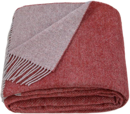 Merino Throw Blanket - Gradient Square